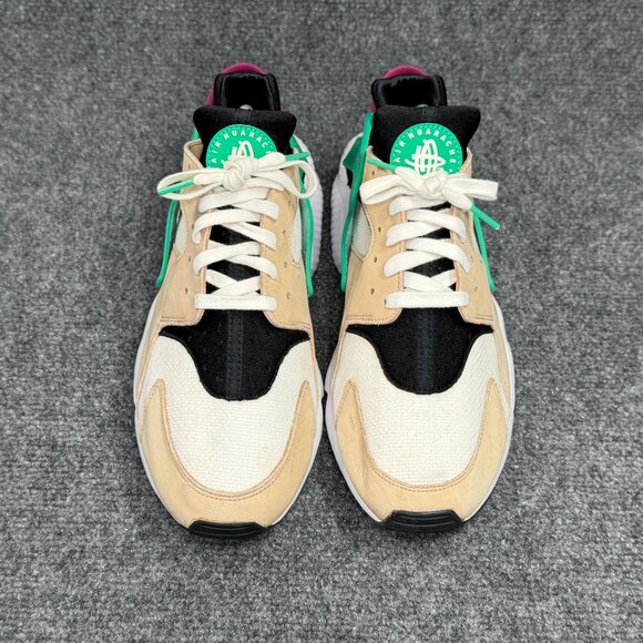 Nike Air Huarache Premium Moving Company Shoes Mens Size 12 Tan Leather Athletic main image 9